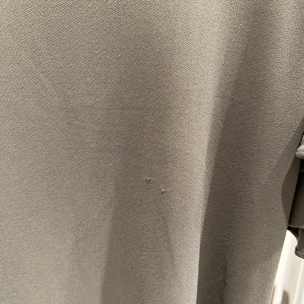 INC petite top with ruffle sleeve detail - Picture 2 of 4